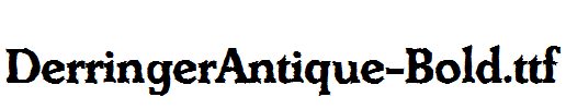 DerringerAntique-Bold.ttf