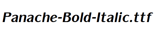 Panache-Bold-Italic.ttf