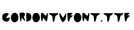 cordontvfont.ttf