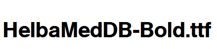 HelbaMedDB-Bold.ttf