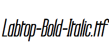 Labtop-Bold-Italic.ttf