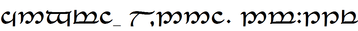 Tengwar_Eldanaro-Medium.ttf