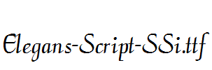 Elegans-Script-SSi.ttf