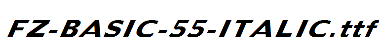 FZ-BASIC-55-ITALIC.ttf