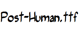 Post-Human.ttf