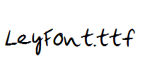 LeyFont.ttf