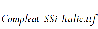 Compleat-SSi-Italic.ttf