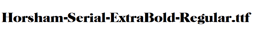 Horsham-Serial-ExtraBold-Regular.ttf