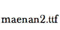 maenan2.ttf