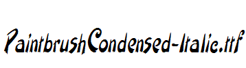 PaintbrushCondensed-Italic.ttf