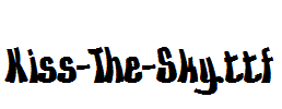 Kiss-The-Sky.ttf