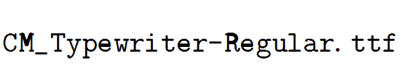 CM_Typewriter-Regular.ttf