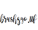 brushgyo.otf