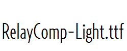 RelayComp-Light.ttf