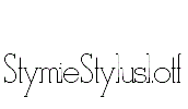 StymieStylus1.otf