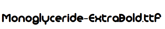 Monoglyceride-ExtraBold.ttf