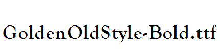 GoldenOldStyle-Bold.ttf