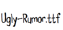 Ugly-Rumor.ttf