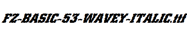 FZ-BASIC-53-WAVEY-ITALIC.ttf