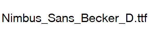 Nimbus_Sans_Becker_D.ttf