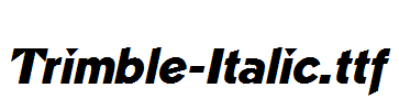 Trimble-Italic.ttf