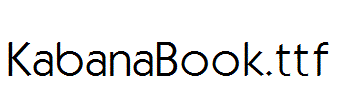 KabanaBook.ttf