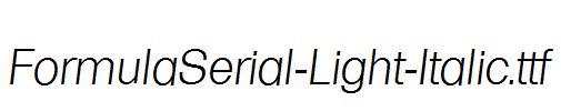 FormulaSerial-Light-Italic.ttf