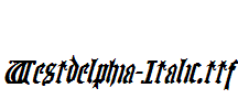 Westdelphia-Italic.ttf