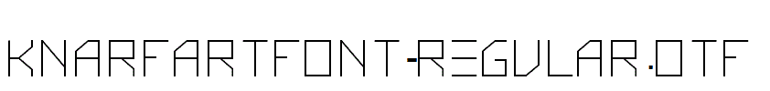 KnarfArtFont-Regular.otf