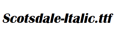 Scotsdale-Italic.ttf