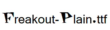 Freakout-Plain.ttf