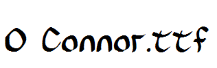 O-Connor.ttf