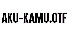 Aku-Kamu.otf