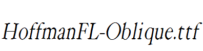 HoffmanFL-Oblique.ttf