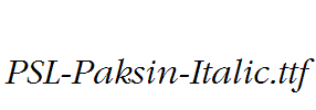 PSL-Paksin-Italic.ttf