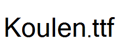 Koulen.ttf