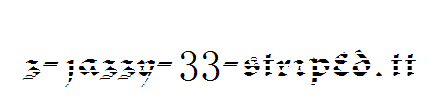FZ-JAZZY-33-STRIPED.ttf
