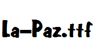 La-Paz.ttf