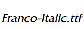 Franco-Italic.ttf