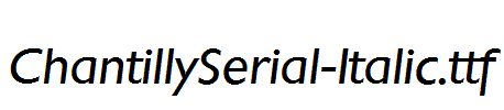 ChantillySerial-Italic.ttf