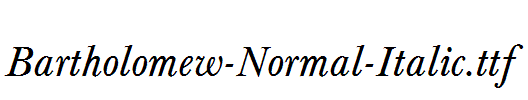 Bartholomew-Normal-Italic.ttf