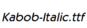 Kabob-Italic.ttf