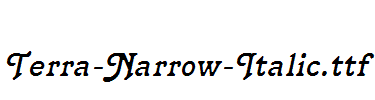 Terra-Narrow-Italic.ttf