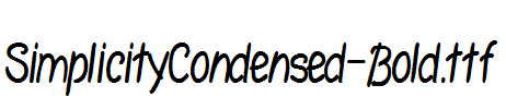 SimplicityCondensed-Bold.ttf