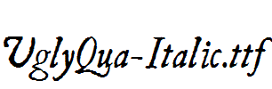 UglyQua-Italic.ttf