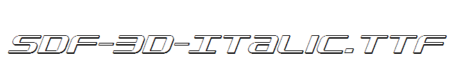 SDF-3D-Italic.ttf