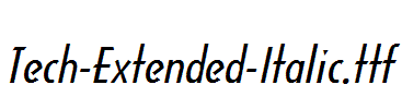 Tech-Extended-Italic.ttf