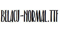 Belacu-Normal.ttf