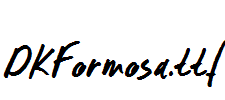 DKFormosa.ttf