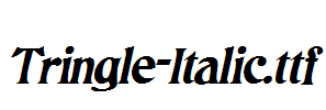 Tringle-Italic.ttf